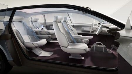 Volvo Concept Recharge: la próxima generación de coches eléctricos de Volvo tiene pantallas enormes, Android y se conecta al móvil 10 Volvo