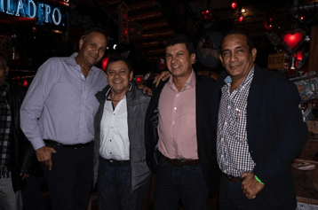 De izquierda a derecha, el narcotraficante “Ñeñe” Hernández, Orangel Maestre, Miguel Durán y Rafael Manjarrez. De izquierda a derecha, el narcotraficante “Ñeñe” Hernández, Orangel Maestre, Miguel Durán y Rafael Manjarrez.
