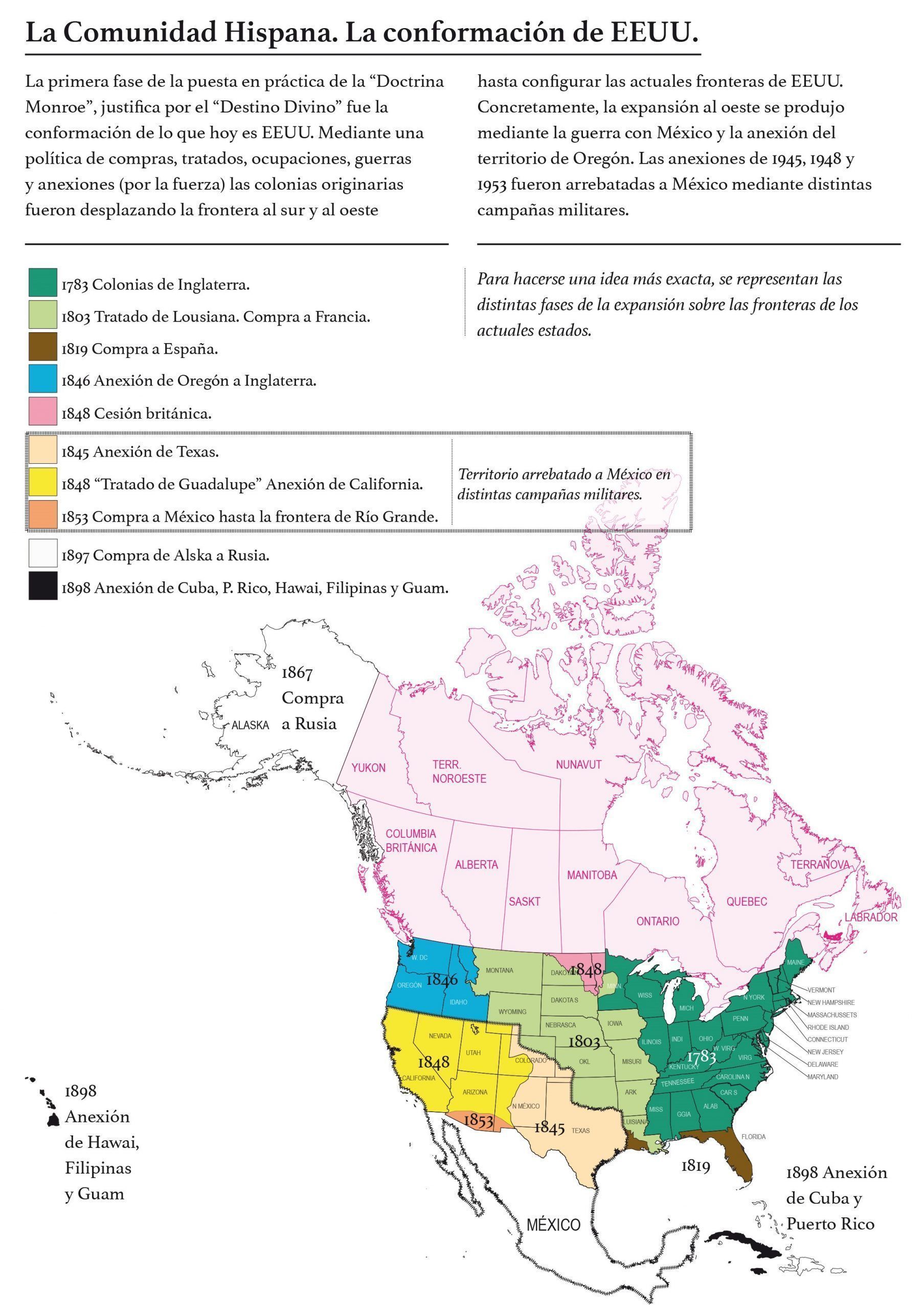 El auténtico enemigo de México 16 Expansion de EEUU a costa del mundo hispano scaled